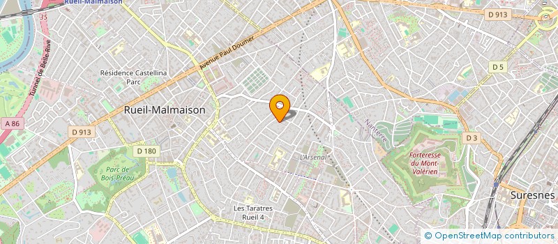 localisation de l'entreprise BUREAU SABRINA PONTI à RUEIL-MALMAISON