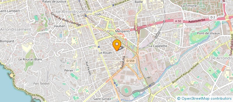 localisation de l'entreprise BUREAU SAINT JEAN à MARSEILLE