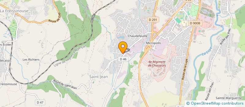 localisation de l'entreprise BUREAU SECRET SERV TRAVAUX INFORMAT  GAP