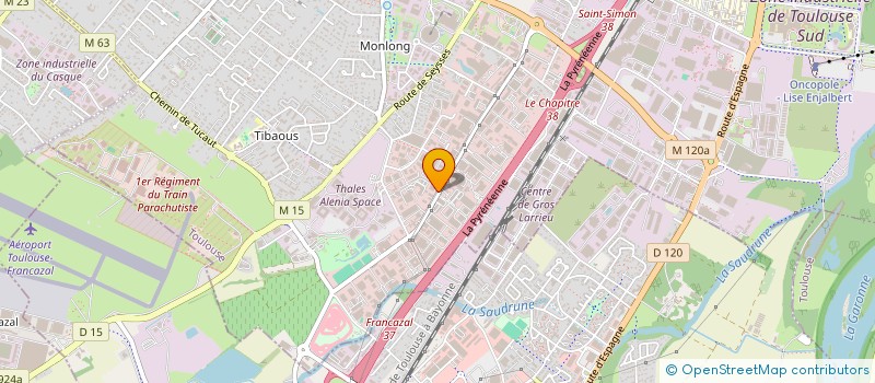 localisation de l'entreprise BUREAU SELECTION ELECTRONIQUE à TOULOUSE