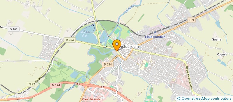 localisation de l'entreprise BUREAU SERVICE 32 BEROS-CASTELLARIN à L'ISLE-JOURDAIN