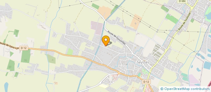 localisation de l'entreprise BUREAU TECH INDUSTRIE BAT (B.T.I.B)  SEYSSES