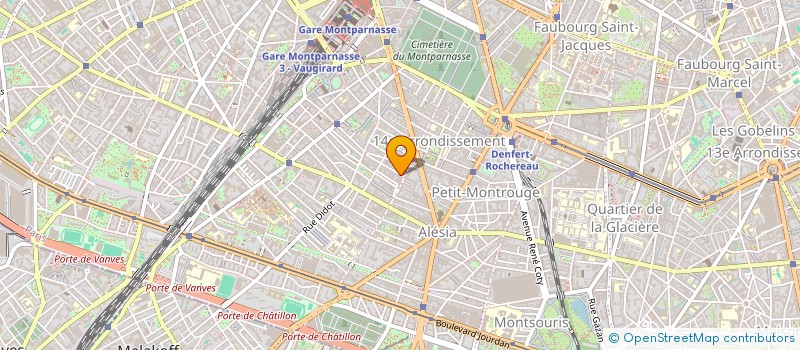 localisation de l'entreprise BUREAU TECHN REALIS HARMONIQUE à PARIS