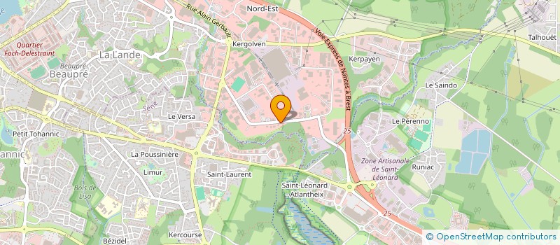 localisation de l'entreprise BUREAU TRANSOCEANS REPRESENTATIONS à VANNES