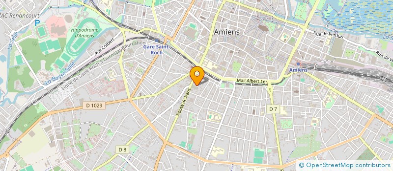 localisation de l'entreprise BUREAUTIQUE 2000 à AMIENS