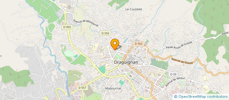 localisation de l'entreprise BUREAUTIQUE ASSISTANCE à DRAGUIGNAN