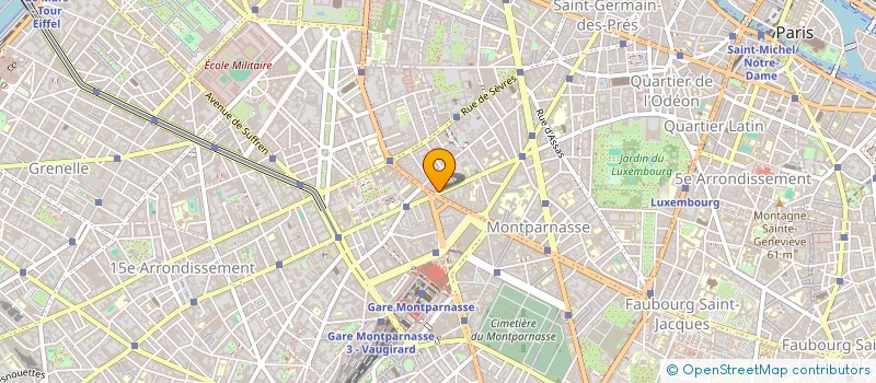 localisation de l'entreprise BUREAUTIQUE ASSISTANCE ORGANISATION à PARIS