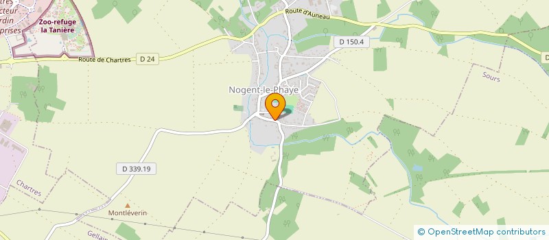 localisation de l'entreprise BUREAUTIQUE INFORMATIQUE PLUS à NOGENT-LE-PHAYE
