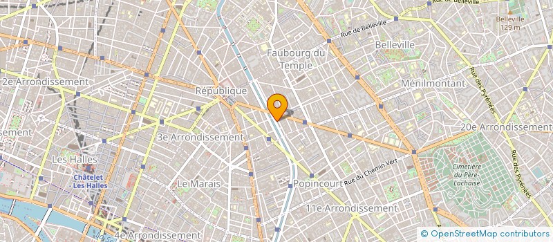 localisation de l'entreprise BUREAUTIQUE PRO  PARIS