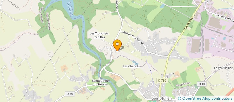 localisation de l'entreprise BUREAUTIQUE REPROGRAPHIE SYSTEMES à TREMUSON