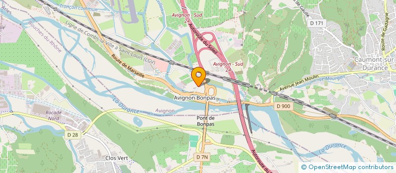 localisation de l'entreprise BUREAUTIQUE SERVICE à AVIGNON