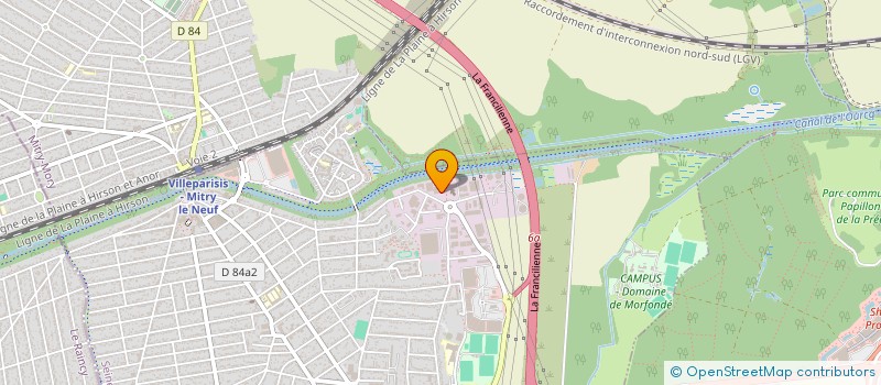 localisation de l'entreprise BUREAUX MINUTE  VILLEPARISIS