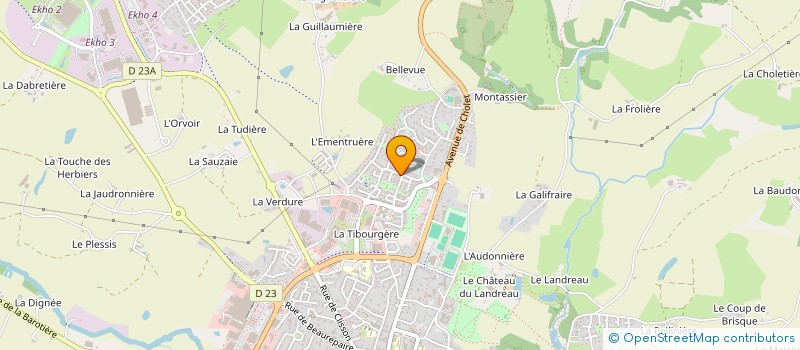 localisation de l'entreprise BUREAUX RH 85 à HERBIERS (LES)