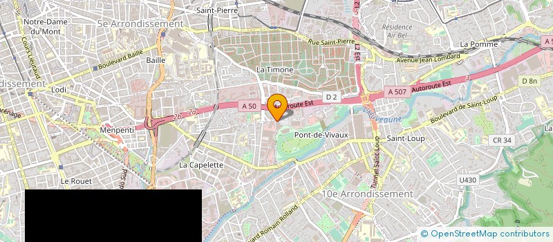 localisation de l'entreprise BURECO à MARSEILLE