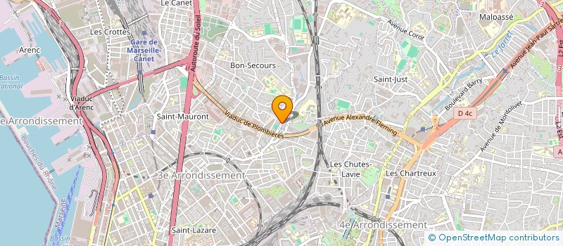 localisation de l'entreprise BUREL PIECES AUTOS à MARSEILLE