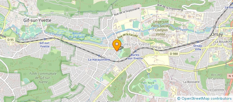 localisation de l'entreprise BURES VTC à BURES-SUR-YVETTE