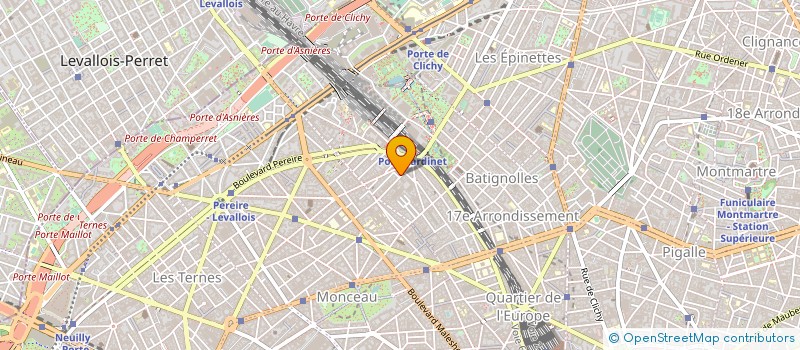 localisation de l'entreprise BUREX à PARIS