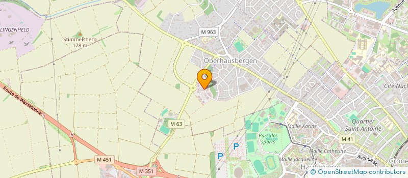 localisation de l'entreprise BURG COURTAGE EN ASSURANCES  BERNOLSHEIM