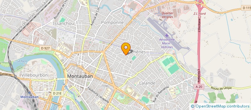 localisation de l'entreprise BURG ROMAIN MACONNERIE  MONTAUBAN