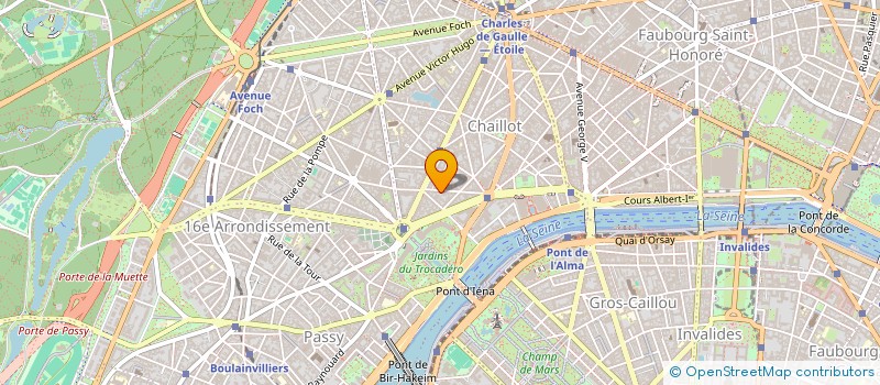 localisation de l'entreprise BURGEON  PARIS