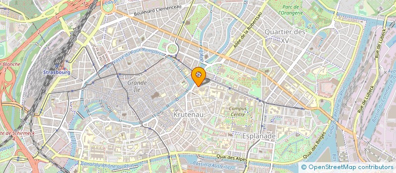 localisation de l'entreprise BURGER DREAM PRODUCTION à STRASBOURG
