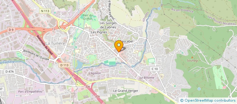 localisation de l'entreprise BURGER'EXPRESS 13 à VITROLLES