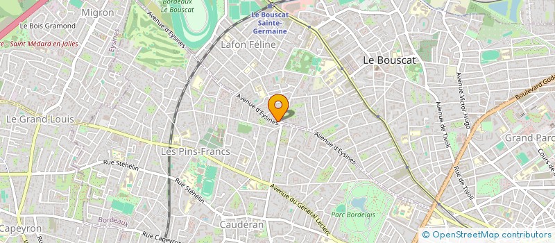 localisation de l'entreprise BURGER FERMIER LE BOUSCAT à LE BOUSCAT
