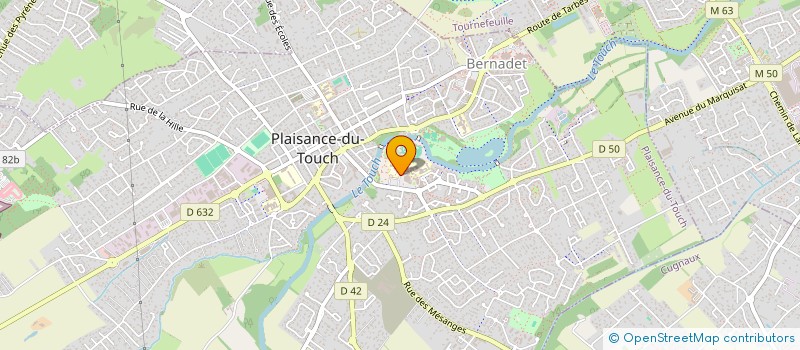 localisation de l'entreprise BURGER & GRILL  PLAISANCE-DU-TOUCH