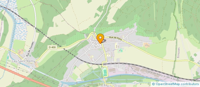 localisation de l'entreprise BURGER GUSTO  FOUG