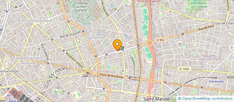 localisation de l'entreprise BURGER LAND  PARIS