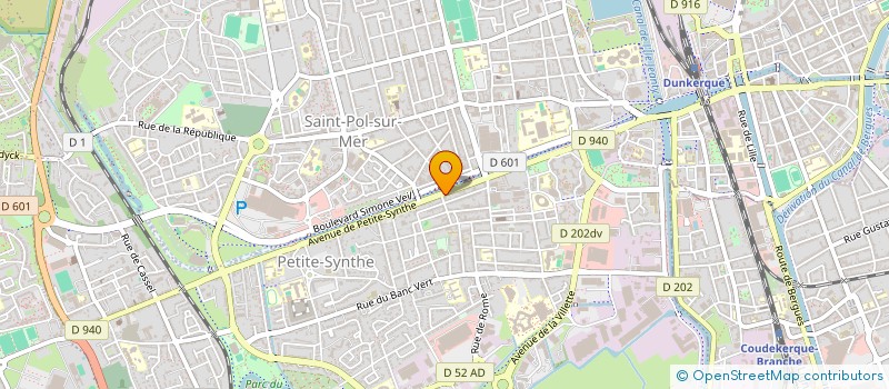 localisation de l'entreprise BURGER LEAGUE FOOD  DUNKERQUE