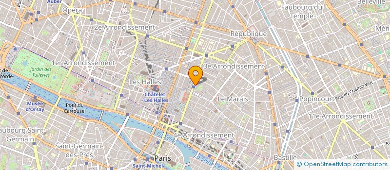 localisation de l'entreprise BURGER PARIS 3  PARIS