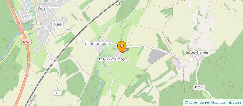 localisation de l'entreprise BURGER PARK  NEUVELLE-LES-CROMARY