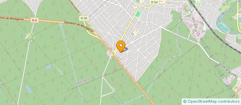 localisation de l'entreprise BURGER'S HOUSE  BRUNOY