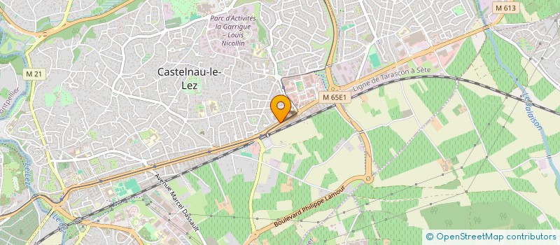 localisation de l'entreprise BURGER STORE & PIZZATECA  CASTELNAU-LE-LEZ