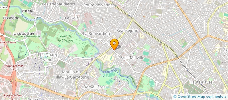 localisation de l'entreprise BURGER THE ONE à NANTES