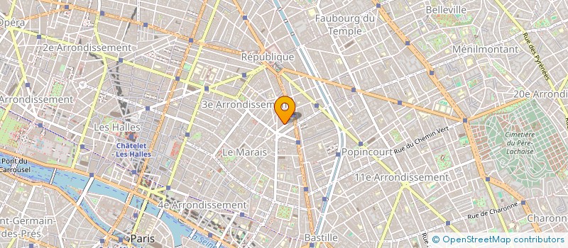 localisation de l'entreprise BURGER THEORY GROUP  PARIS