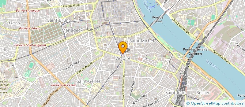 localisation de l'entreprise BURGER TIME  BORDEAUX