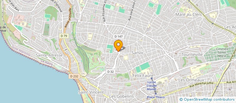 localisation de l'entreprise BURGER TIME  LE HAVRE