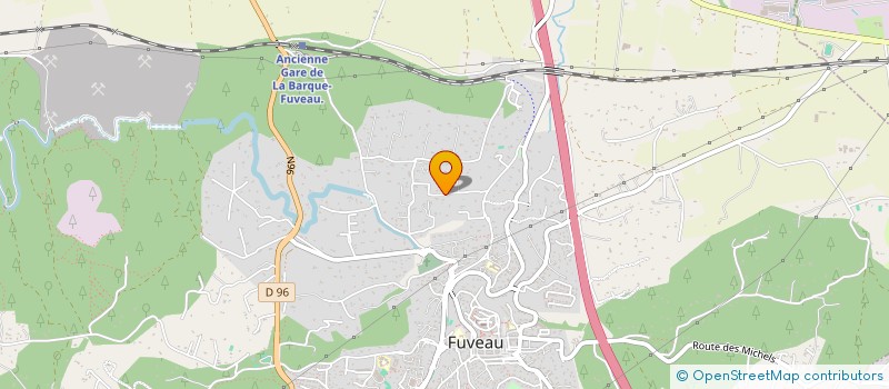 localisation de l'entreprise BURGER VAN à FUVEAU