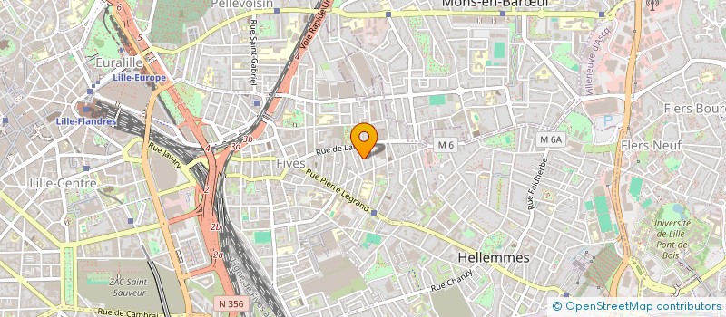 localisation de l'entreprise BURGERAFRO à LILLE
