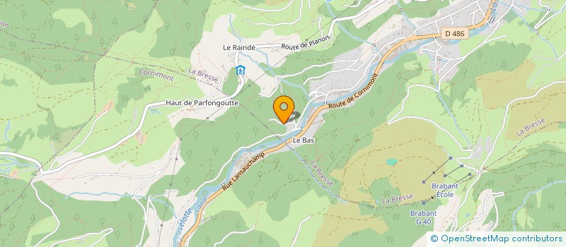 localisation de l'entreprise BURGET PROPERTY & ASSETS  LA BRESSE