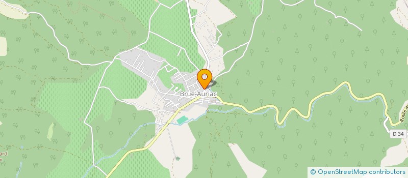 localisation de l'entreprise BURGIO BATIMENTS  BRUE-AURIAC