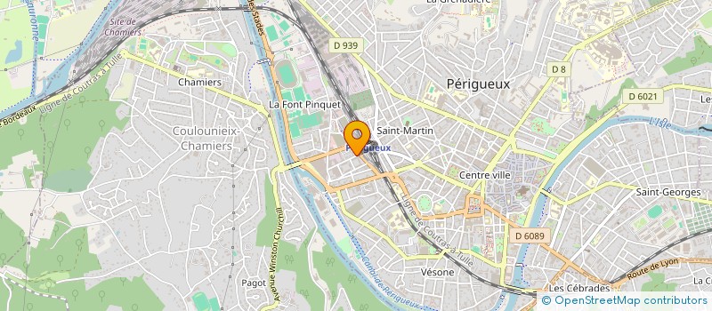 localisation de l'entreprise BURGOS SERVICES  PERIGUEUX