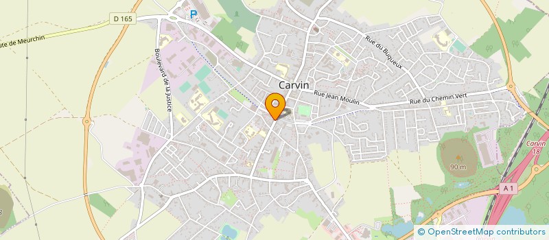 localisation de l'entreprise BURGUER AVENUE à CARVIN