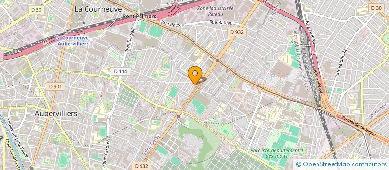 localisation de l'entreprise BURGUNDY  AUBERVILLIERS