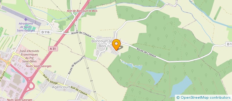 localisation de l'entreprise BURGUNDY ON LINE à BEAUNE
