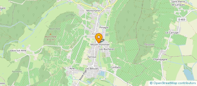 localisation de l'entreprise BURGY PATRIMOINE  BURGY