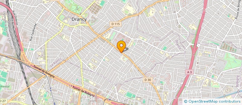 localisation de l'entreprise BURHAN RETOUCHE  DRANCY