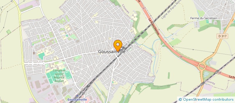 localisation de l'entreprise BURI à GOUSSAINVILLE